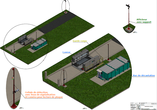 Implantation complète d’une station N&D Biosafety